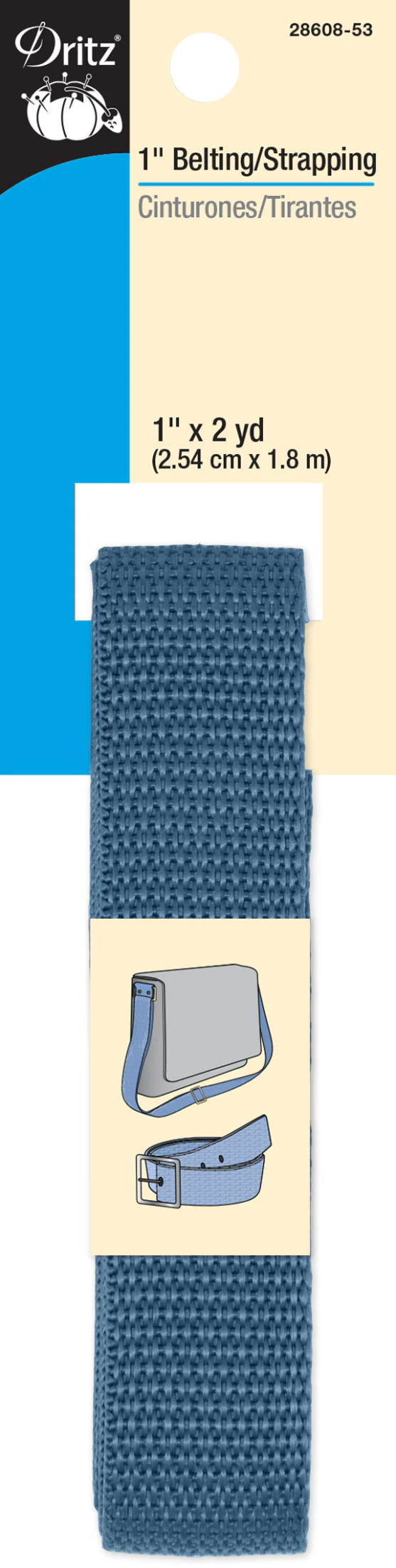 1" Polypro Belting & Strapping, 2 yd - Image 9