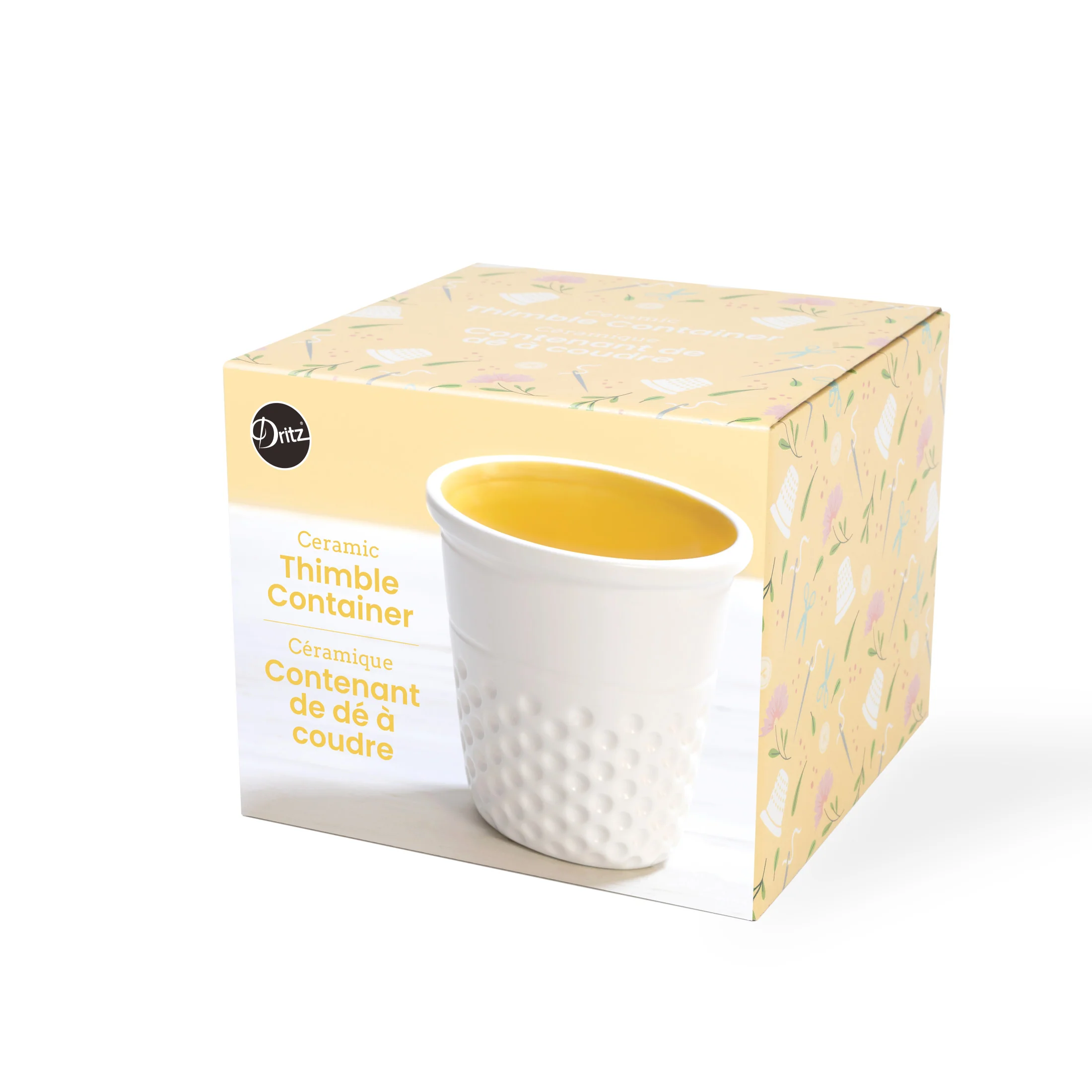 Novelty Ceramic Thimble Container - Image 11