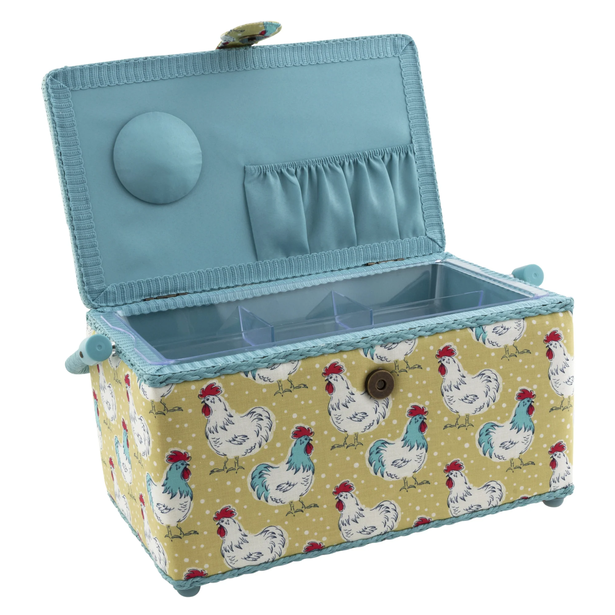 Rectangular Sewing Basket, Medium - Image 2