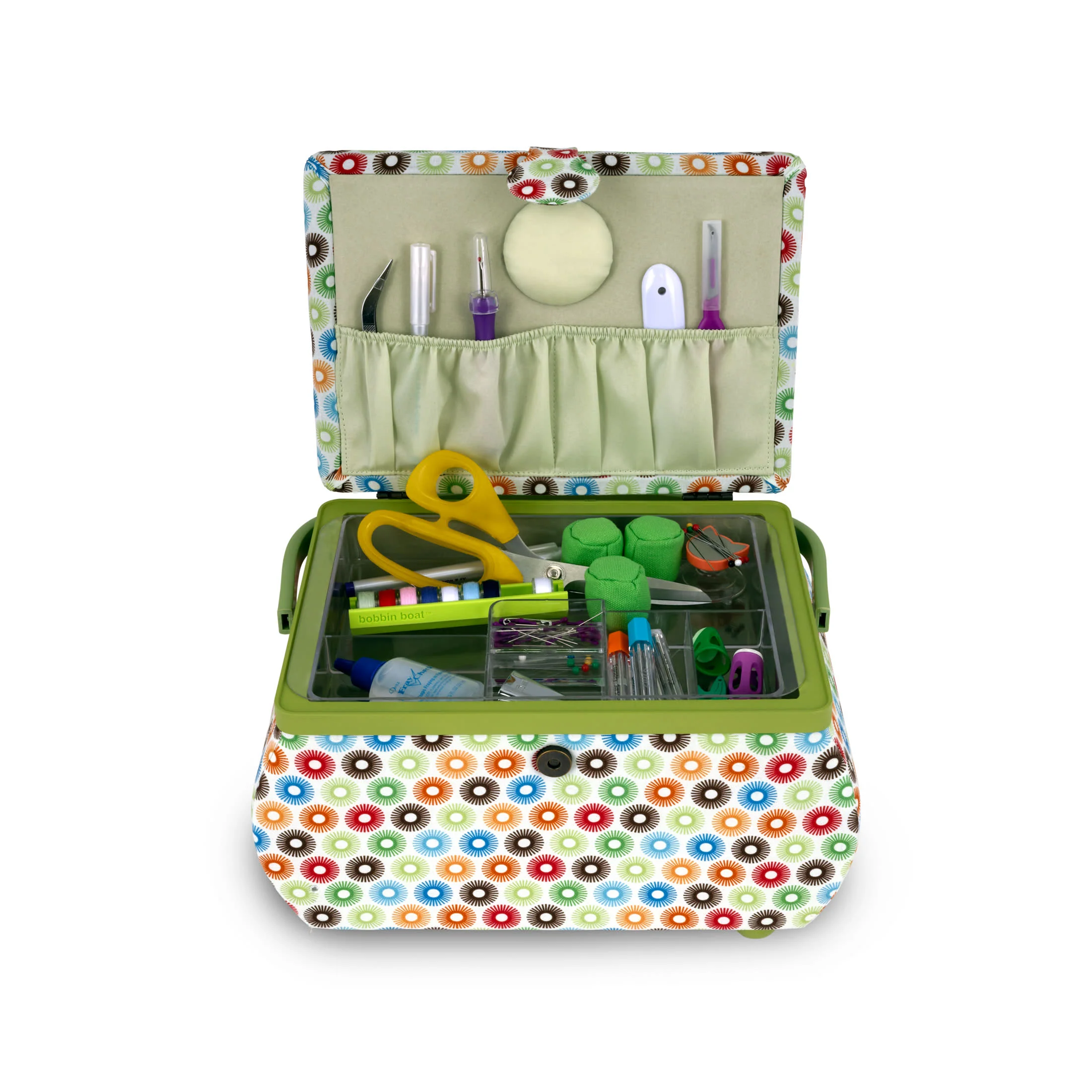 Curved Sewing Basket, Large - Image 5