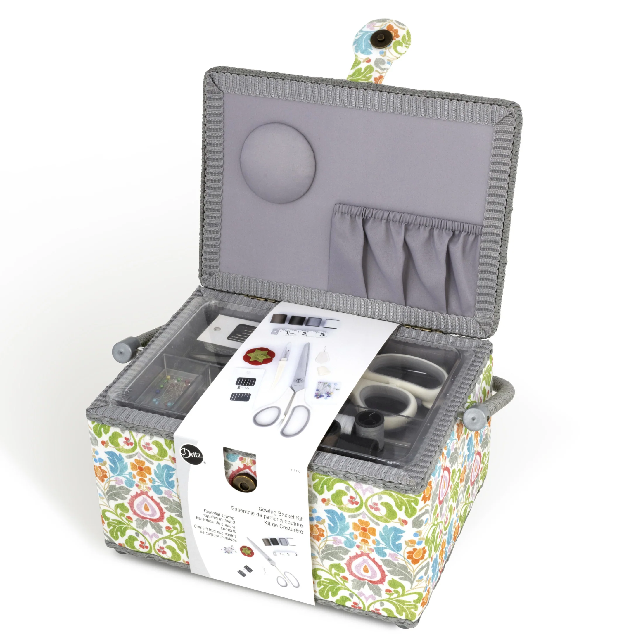 Essential Sewing Basket Kit, Medium - Image 4