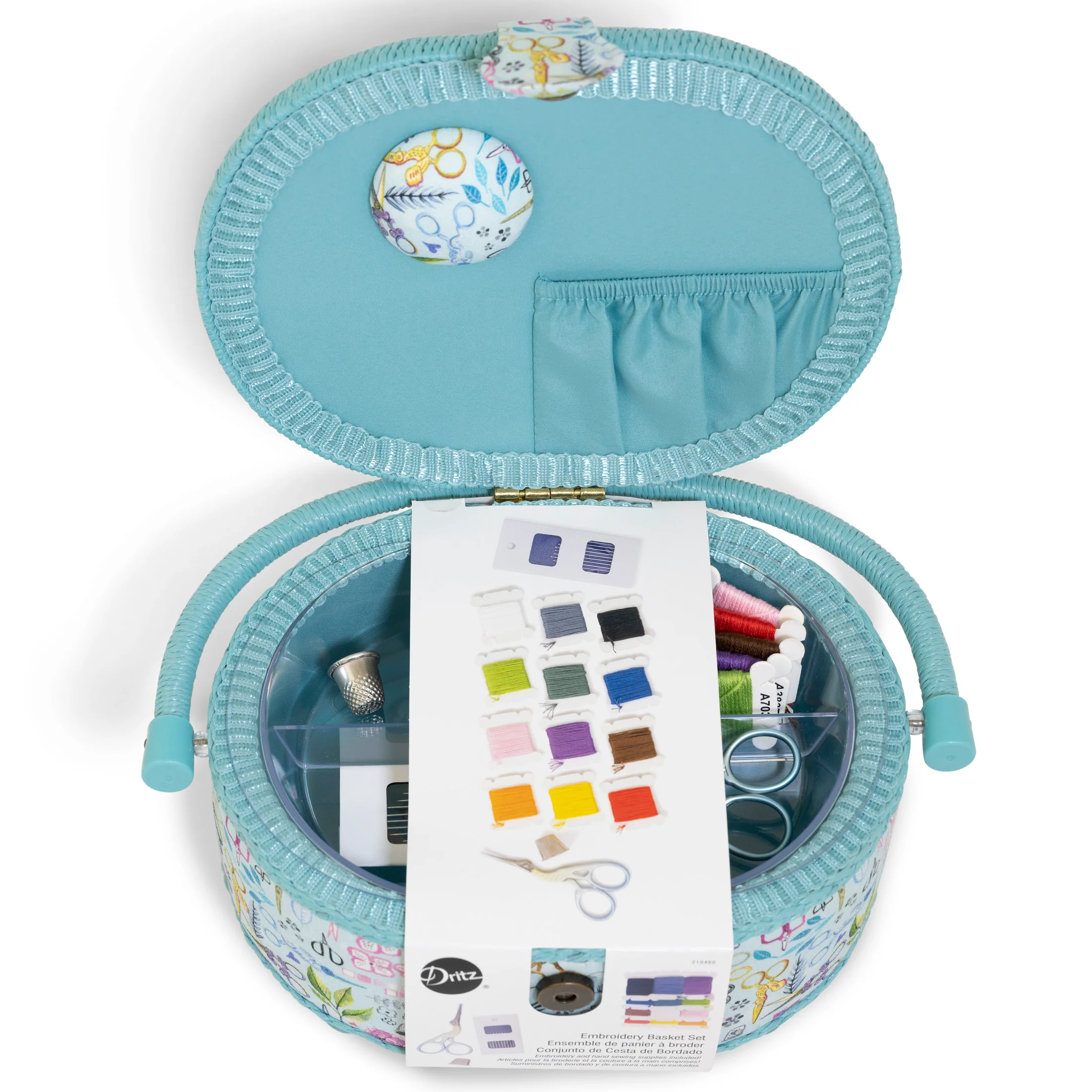 Sewing Basket Embroidery Set, Small - Image 5